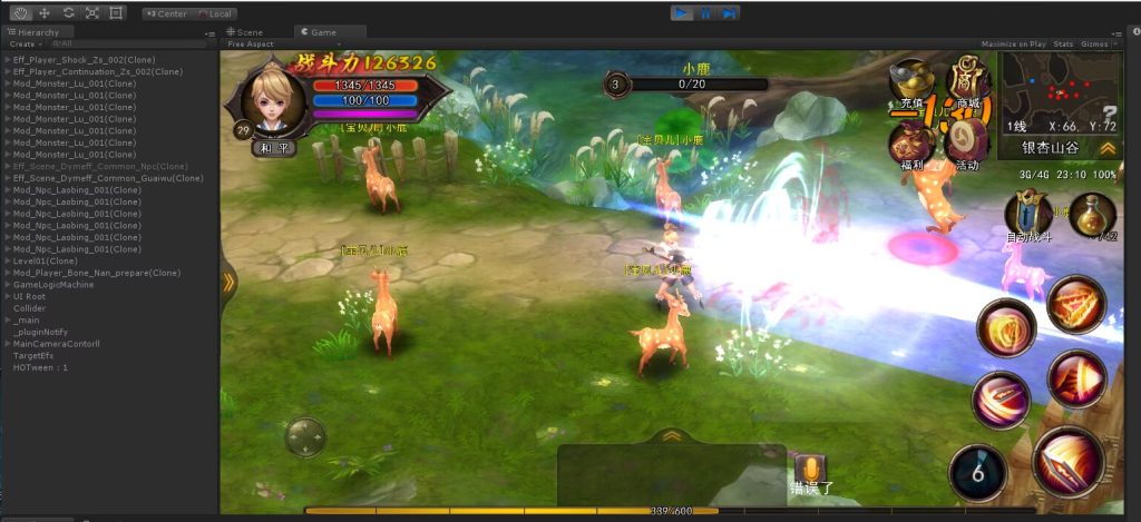 图片[7]-The source code for the mobile game "Legend" developed using Unity (U3D). The client-side is developed with Unity 4.x, and the server-side is coded in C++