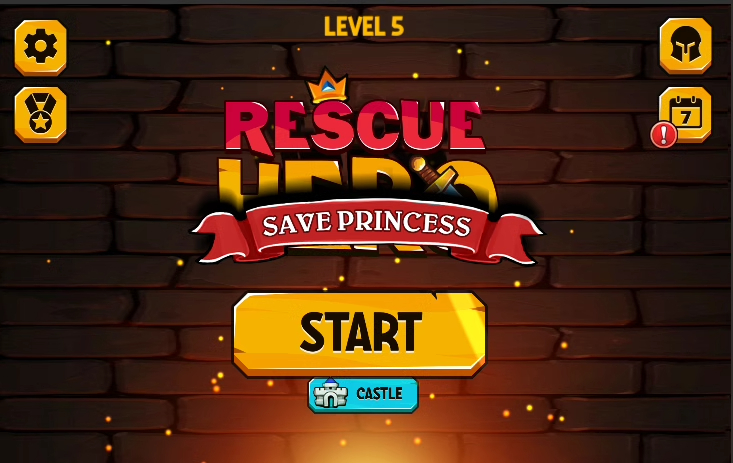 图片[1]-Rescue Hero - Complete Project Source Code with 100 Levels：Unity 2019 Mobile Game Source Code