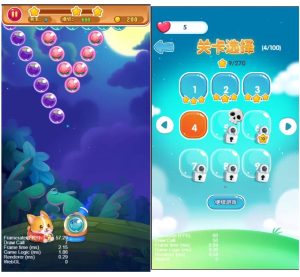 Cocos Creator Fruit Bubble Shooter Merge Mini Game Source Code, Complete Game Source Code