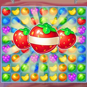 Unity3D Fruit Match-3 Game - Casual Puzzle Unity Source Code Project - Complete-Provide massive commercial game source code with available source code