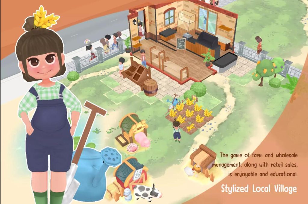 图片[1]-Stylized Local Village 1.0 Package Update Farm Management Game Unity Source Code