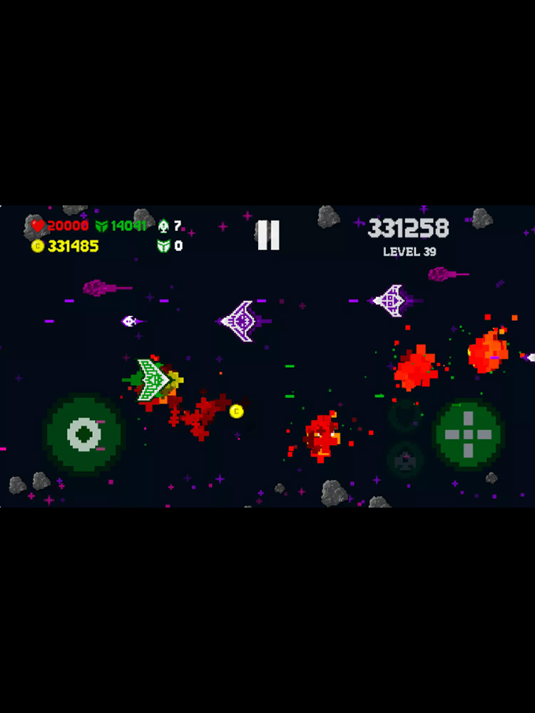 图片[2]-Unity3D Space War Pixel Plane Shooting Game - Complete Source Code